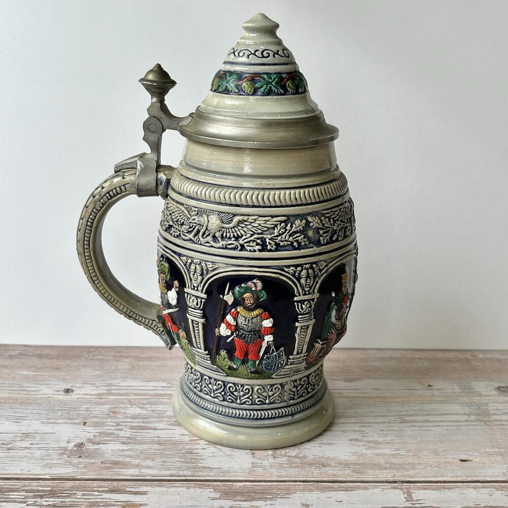 Original Thewalt Peter Duemler Limited Edition #2255/10000 German Beer Stein - Picture 3 of 12